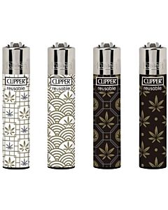 Feuerzeug Clipper - 420 Schlicht, Assortiert