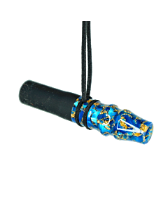 Hygiene Mundstück Moze Gold Line Blau