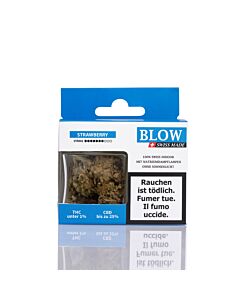 Blüten 3g Strawberry Blau Handgeschnitten