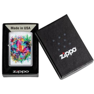 Zippo Feuerzeug - Splashy Leaf