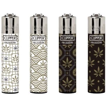 Feuerzeug Clipper - 420 Schlicht, Assortiert