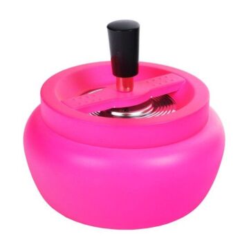 Drehaschenbecher - Neon Matt Pink