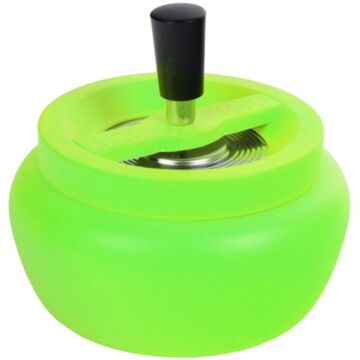 Drehaschenbecher - Neon Matt Grün