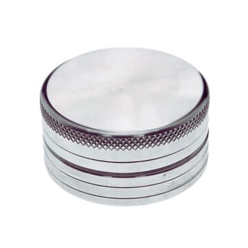 Aluminium Grinder Silber 2-Teilig 40mm