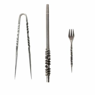 Shisha Besteck Set Amy Celtic Silber