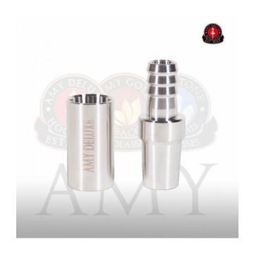 Schlauchadapter Set Schliff Amy Edelstahl