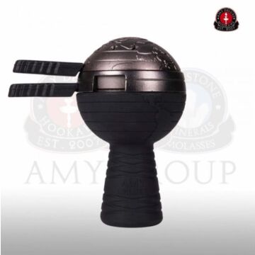 Tabakkopf Set Amy Globe Schwarz
