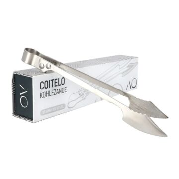 Kohlenzange AO Coitelo - Silber
