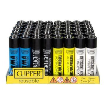 Feuerzeug Clipper - Statements #10, Assortiert