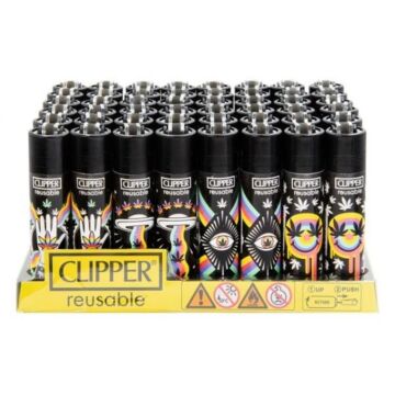Feuerzeug Clipper - 420 Spacy, Assortiert