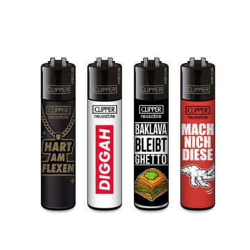 Feuerzeug Clipper - Diggah, Assortiert