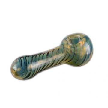 Purpfeife, Stripes - Assortiert aus Glas