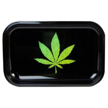 Rolling Tray "Green Leaf"
