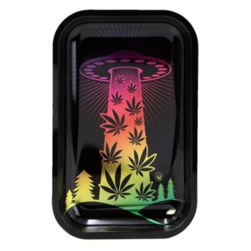 Rolling Tray "Stoned UFO"