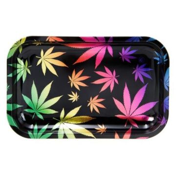 Rolling Tray "Rainbow Leaf"