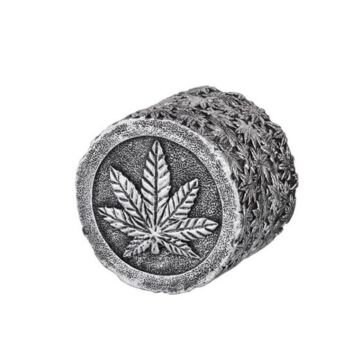 Dreamliner Grinder Metall Hanfblatt 3-Teilig