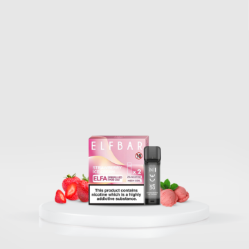 ELFBAR ELFA Pods 20mg Strawberry Ice Cream