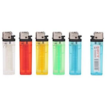 Feuerzeug Transparent Assortiert