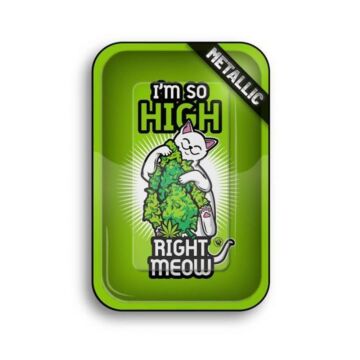 Rolling Tray "Right Meow"