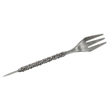 Lochstecher Azlan Gabel Dot Silber