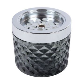 Glasaschenbecher Windy - Clear Black