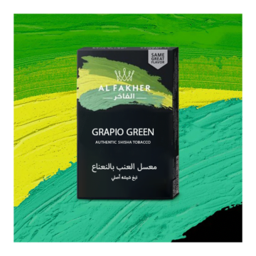 Al Fakher Shisha Tabak - Grape Mint 50g