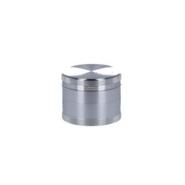 Aluminium Grinder Silber 55mm 4-Teilig