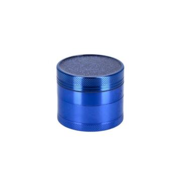 Grinder Aluminium Shiny Top Blau 4-Teilig
