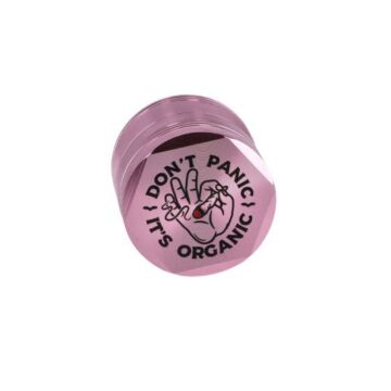 Grinder Aluminium Don't Panic Pink 4-Teilig