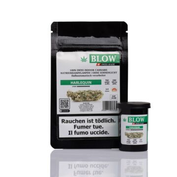 Blüten 2g Harlequin Grün Maschinengeschnitten