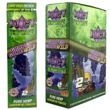 Juicy Hemp Wraps Purple-Grape