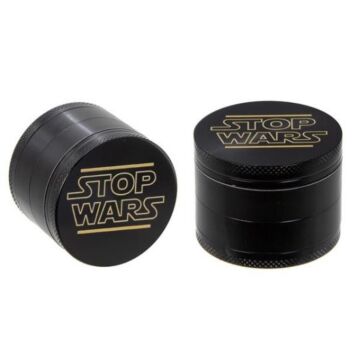 Aluminium Grinder STOP WARS 50mm 4-Teilig