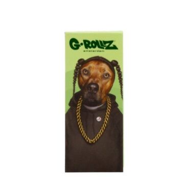 G-Rollz Filter Tips Green Dog Rap 