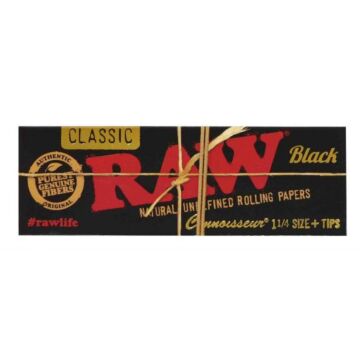 RAW Black Connoisseur 1/4 & Tips 