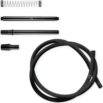 Schlauchset Azlan Slim Black Night