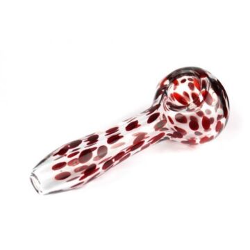 Purpfeife Dots- Assortiert, Glas