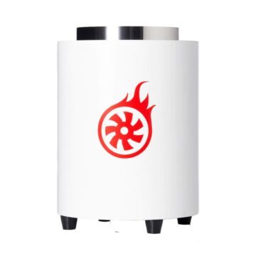Kohlenanzünder Shisha Turbine Turbo Next - White