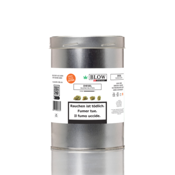 Kleine Blüten 25g Diesel Weiss Spardose