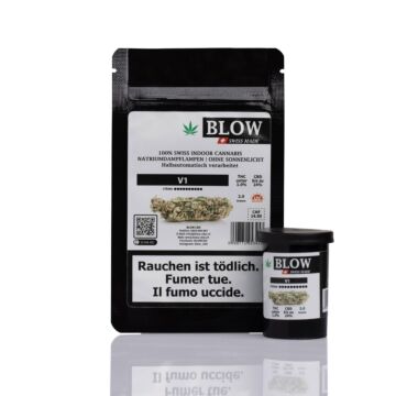 Blüten 2g V1 Schwarz Maschinengeschnitten