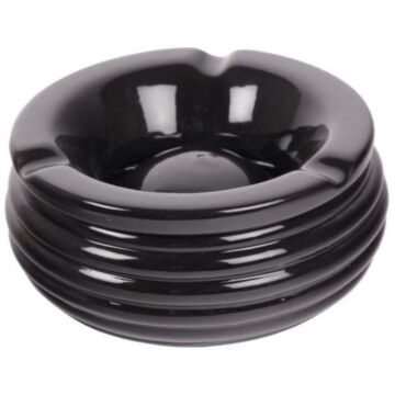 Windaschenbecher Keramik - Schwarz