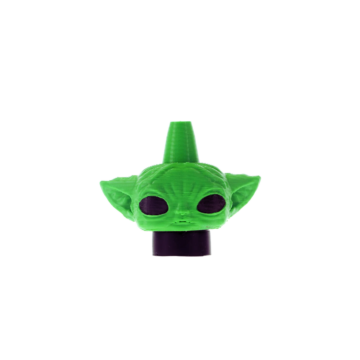 Hygiene Mundstück Hookain 3D Yoda Comic