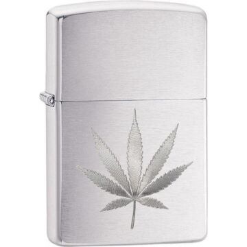 Zippo Feuerzeug - Silver Leaf