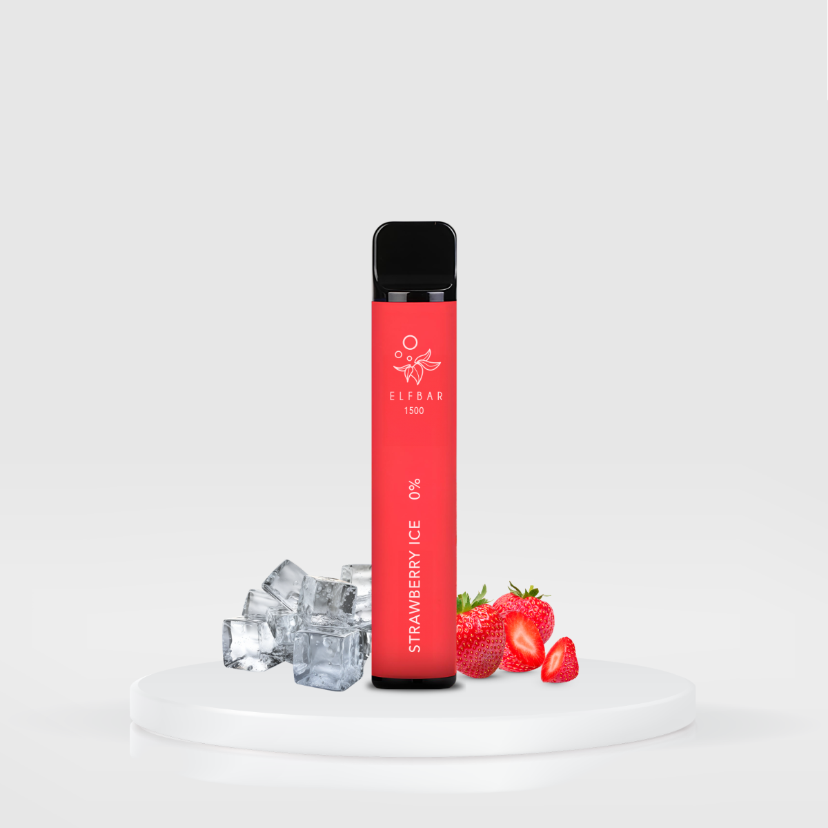 ELFBAR 1500 (ohne Nikotin) Strawberry ICE Produktbild