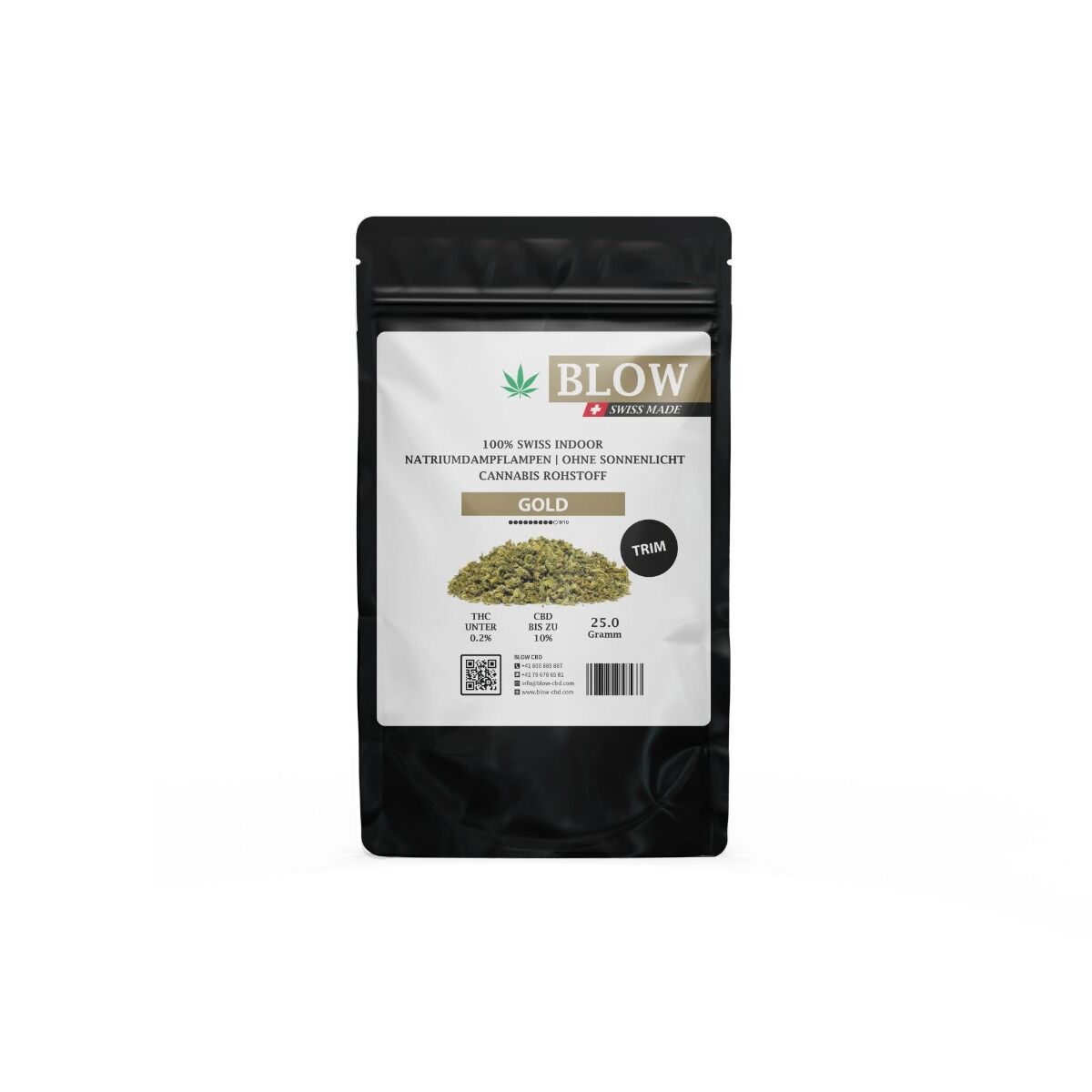 BLOW CBD Trim 25g Gold Produktbild